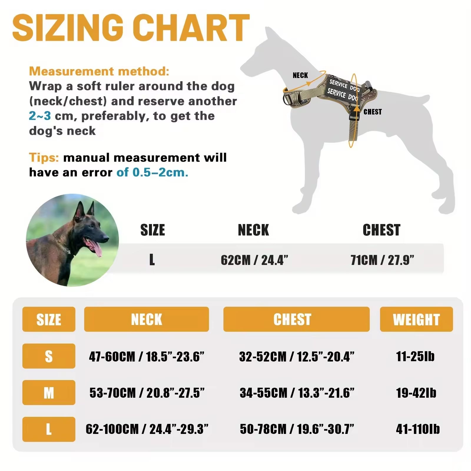 Harnais Anti‑Traction Tactique pour Chien – Confort, Sécurité et Contrôle