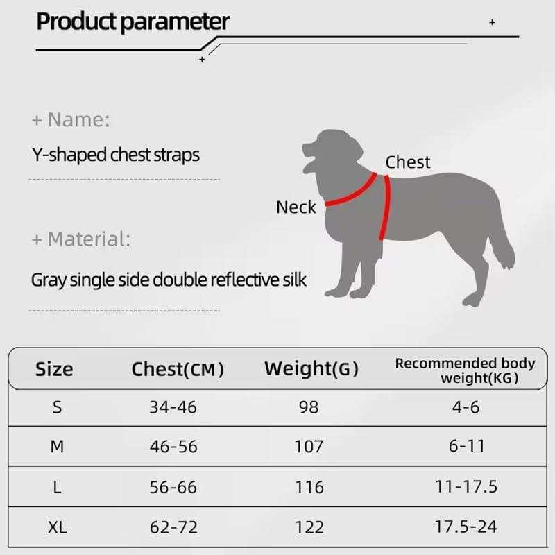 Harnais anti-traction ajustable pour chien et chat avec laisse réfléchissante pour contrôle facile et confort maximal